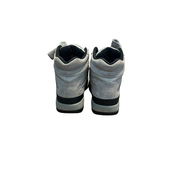LL BEAN Mens Hiking Boots 8.5 Gray Suede Primaloft 200 gram Insulation #05455 - Picture 6 of 10